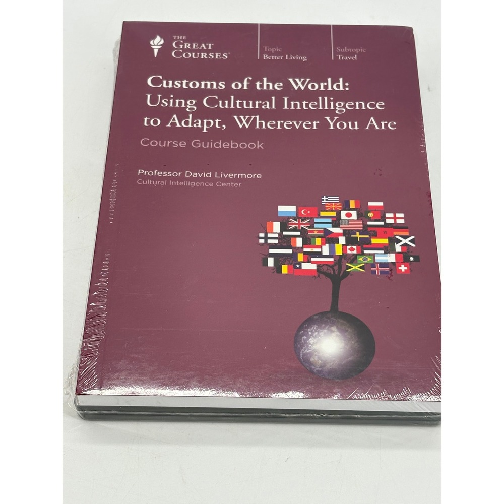 The Great Courses Customs of the World DVD Set with Guidebook New Sealed